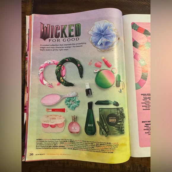 Ulta Beauty Catalogue Magazine Kylie Jenner Wicked For Good 10/26-11/22/2025 - Picture 2 of 14